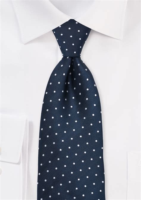 Navy Silk Tie 